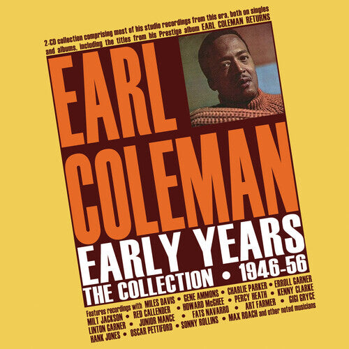 

CD диск Coleman, Earl: Early Years: The Collection 1946-56