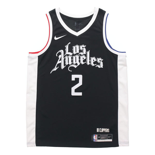 

Майка Nike NBA Sports Quick Dry Basketball Jersey/Vest SW Fan Edition Los Angeles Clippers Leonard 2 Black, черный