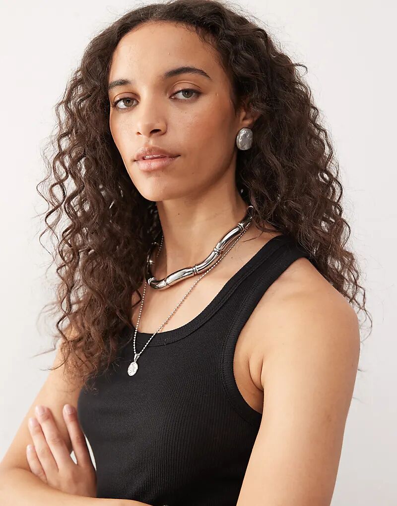 

COLLUSION Верхняя часть жилета черного цвета