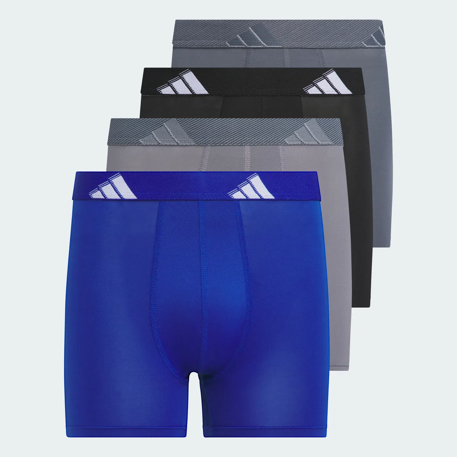 Детские боксеры adidas из микрофибры, комплект из 4 штук