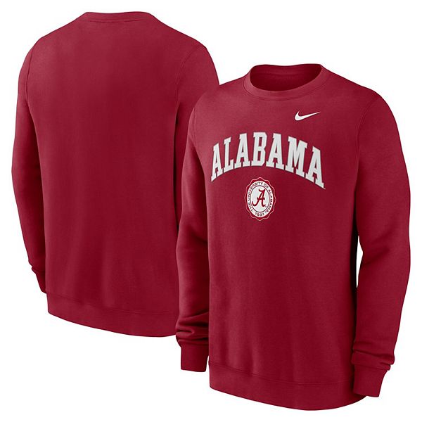 Мужской свитшот с арочной эмблемой Alabama Crimson Tide Nike — фото 2