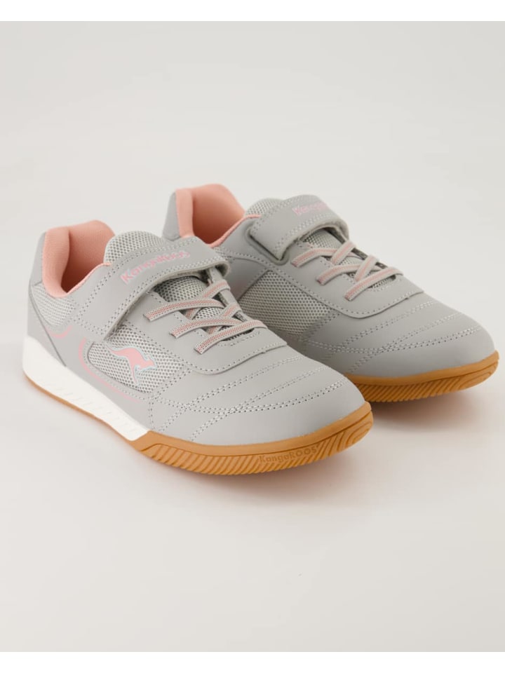 

Кроссовки на шнуровке Kangaroos Klettschuhe, серый