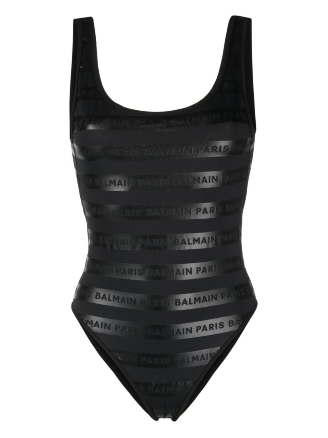 

Balmain купальник Olimpionic с логотипом, черный