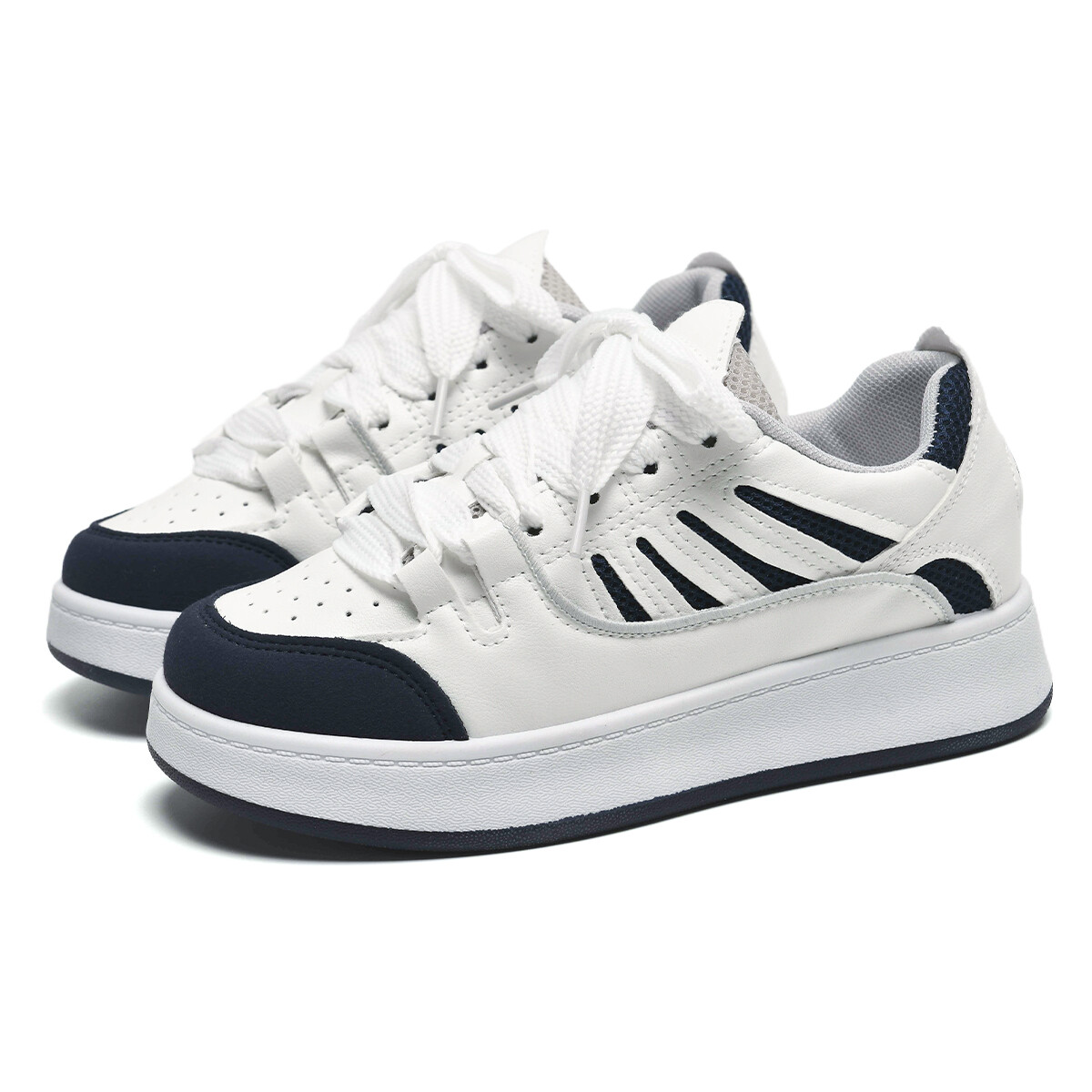 

Кроссовки Circle small Skateboarding Shoes Women's Low-top, белый/синий