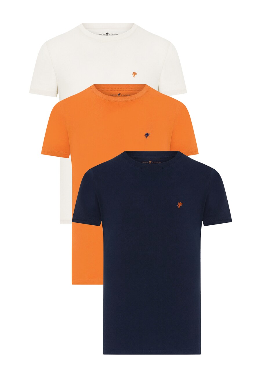 

Рубашка DENIM CULTURE TONY, цвет Navy/Orange