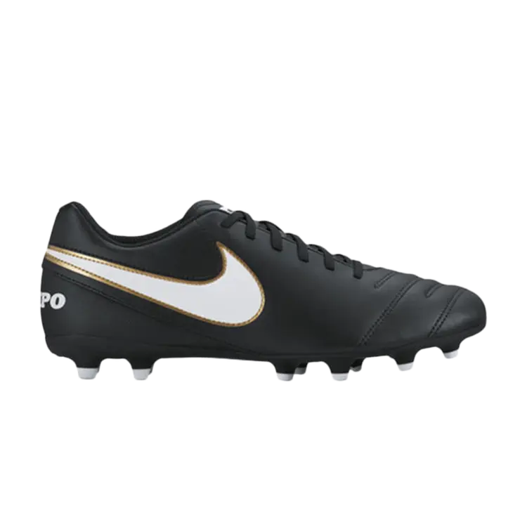 

Кроссовки Nike Tiempo Rio 3 FG 'Black', черный