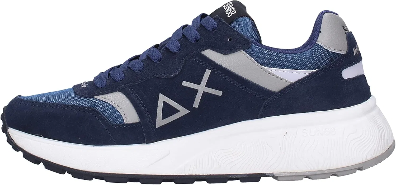 Кроссовки SUN68 Scarpe Uomo Z42127 Navyblu Daddy AI22