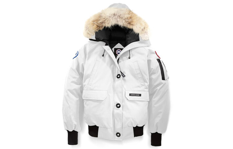 

Женский пуховик Canada Goose, белый