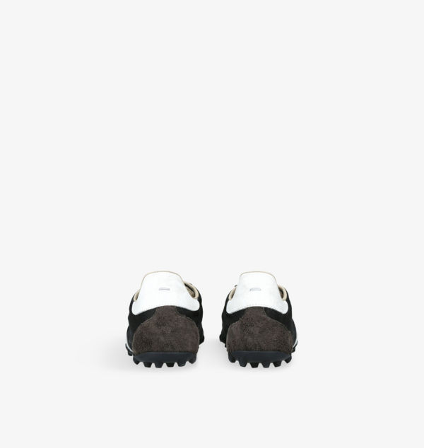Кроссовки с низким верхом из плетеной ткани с логотипом Sprinters Maison Margiela, мультиколор — фото 4
