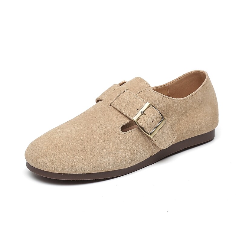 Туфли женские повседневные Women's Casual Shoes Women's Kekafu, коричневый