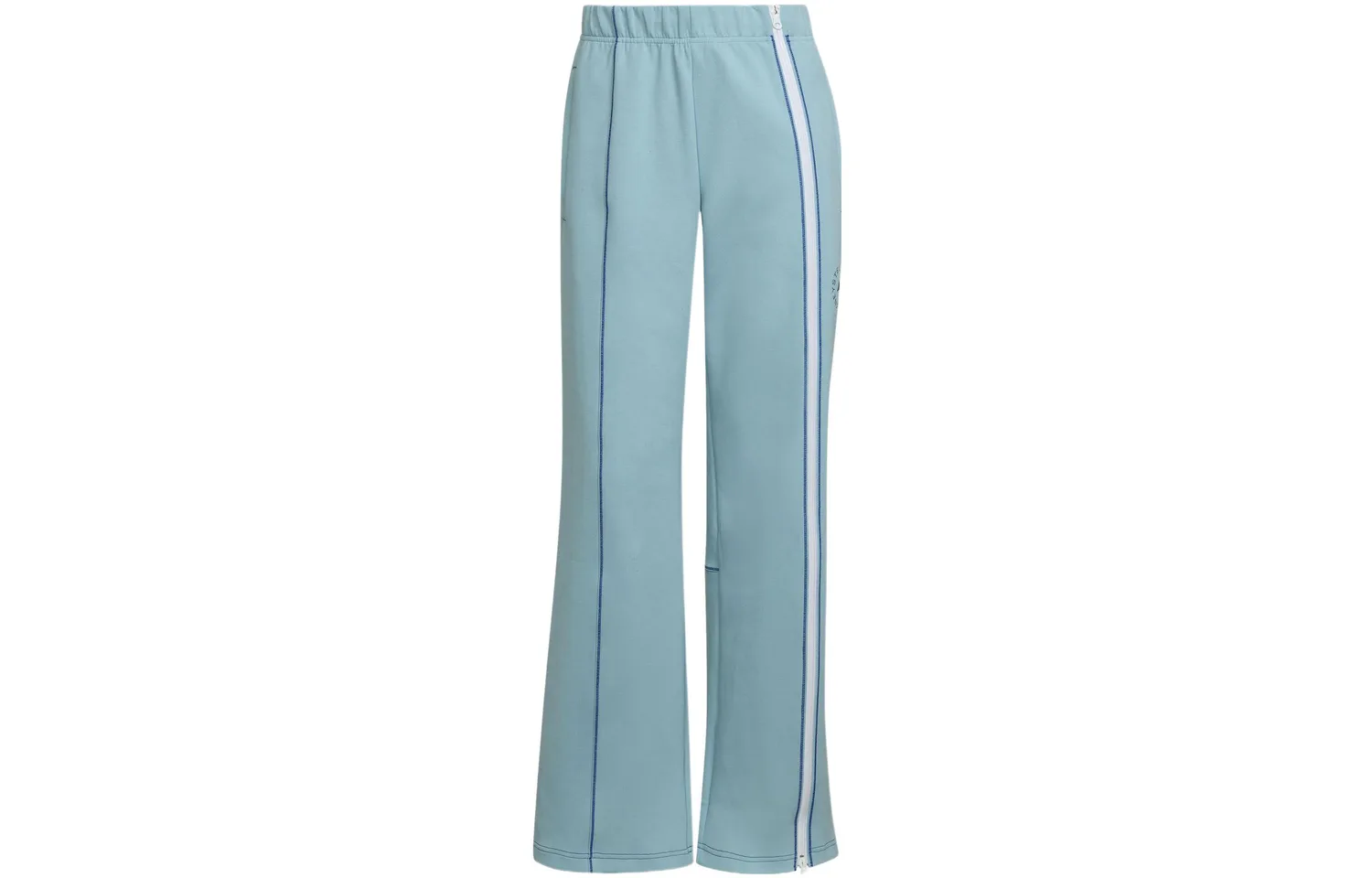 Adidas ASMC Casual Pants Women's Arctic Ocean Blue Moderate Straight Fit