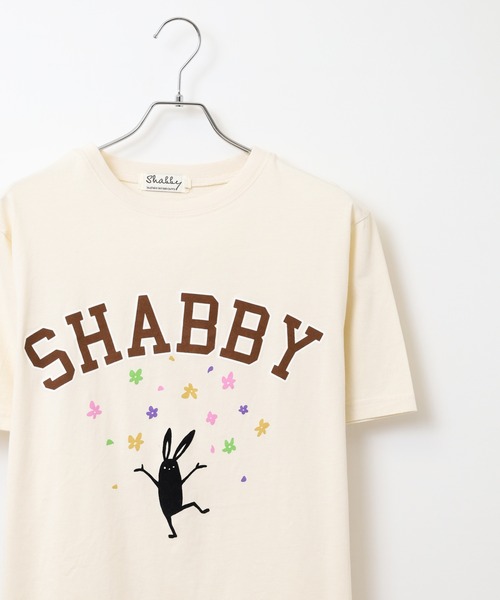 

Футболка с коротким рукавом, принт SHABBY, унисекс FUNALIVE, цвет слоновая кость