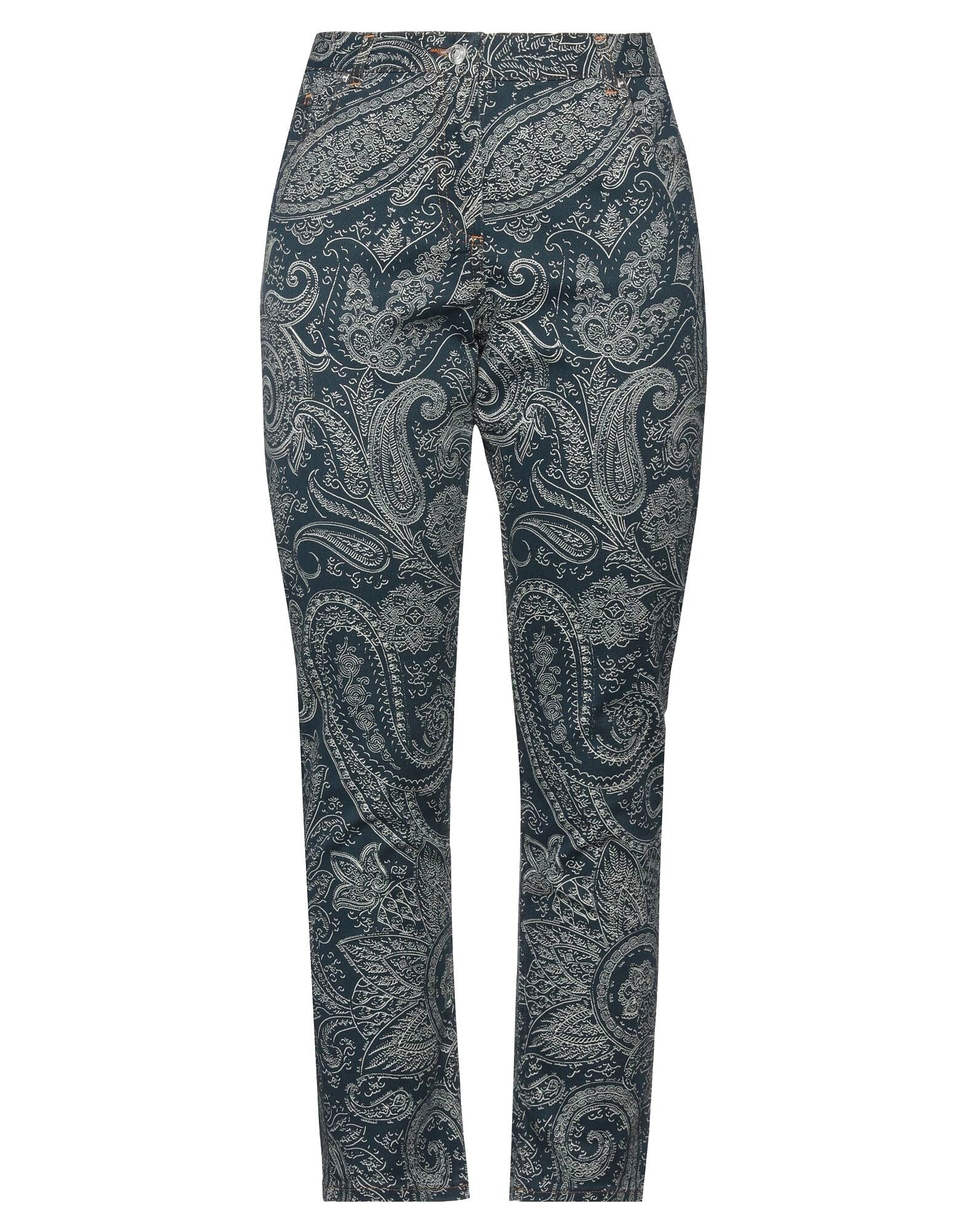 

Брюки Etro, глубокий бирюзовый