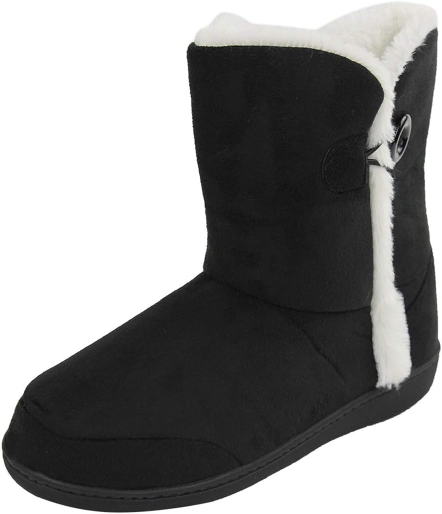 

Домашние тапочки Мужские тапочки Ботинки, мягкие зимние теплые тапочки с эффектом памяти для дома Home Slipper, черный