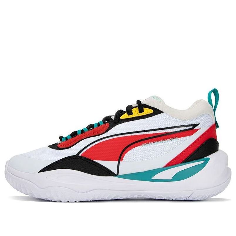 

Кроссовки PUMA Playmaker 'White Red Black' 385841-05, белый