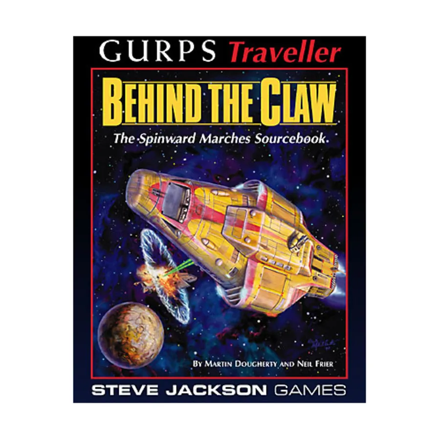 

Behind the Claw, Traveller (GURPS 1st-3rd Edition) (Steve Jackson Games), мягкая обложка