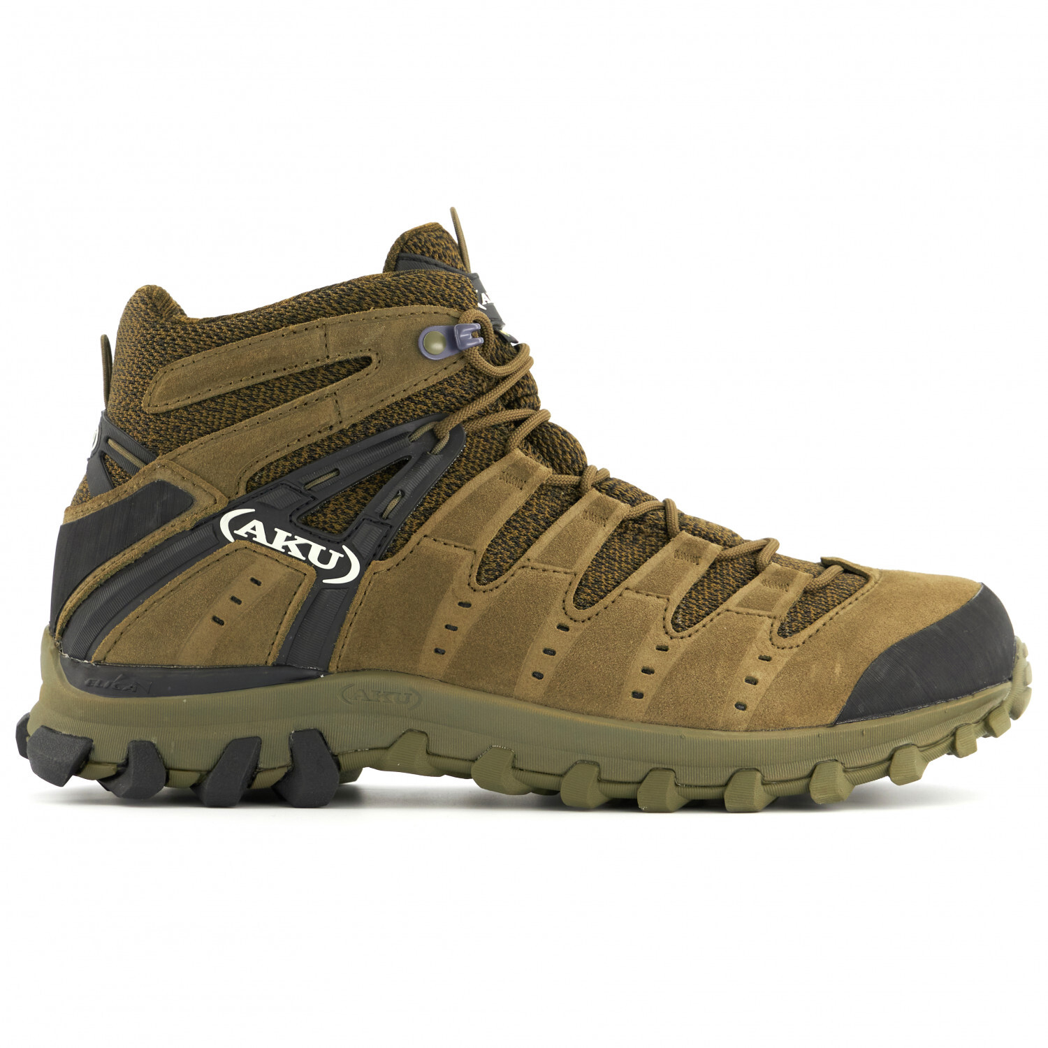 

Ботинки для прогулки Aku Alterra Lite Mid GTX, цвет Camo Green/Black