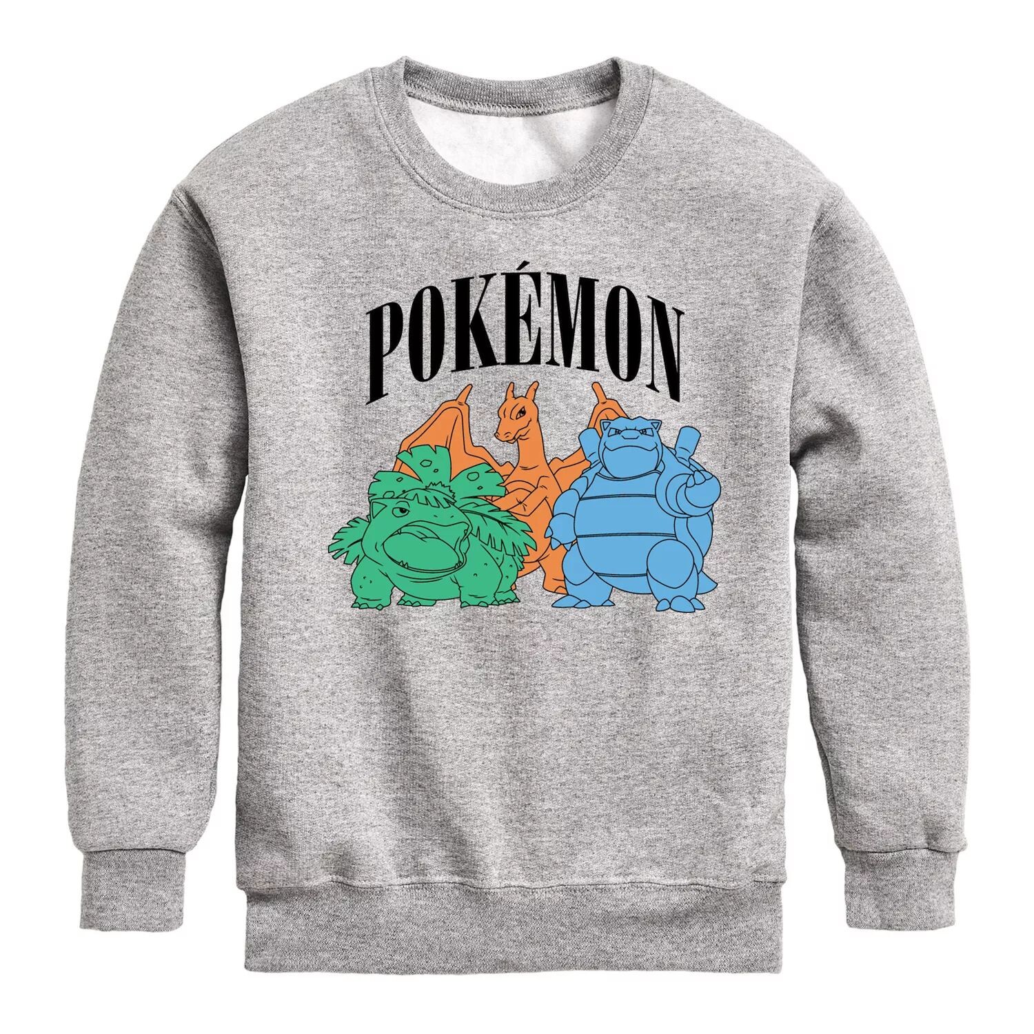 

Флис для мальчиков 8–20 лет Pokemon Charizard Group Crew Pokemon