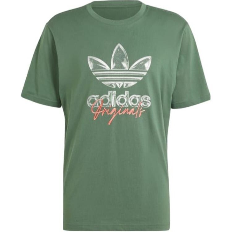 

Одежда Футболка мужская зеленая Adidas Originals, зеленый