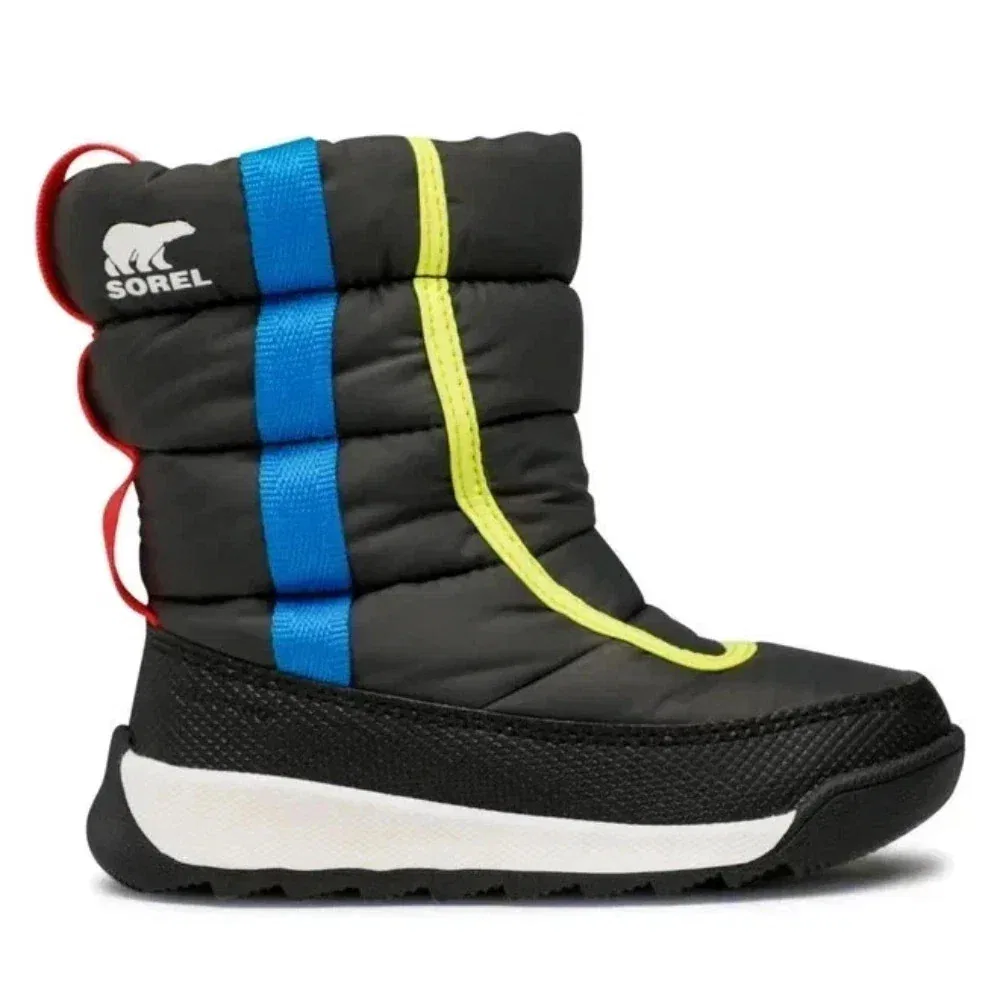 Водонепроницаемые зимние ботинки Sorel Whitney II Puffy Mid NC3873-093 черного цвета ZAP950 — фото 2