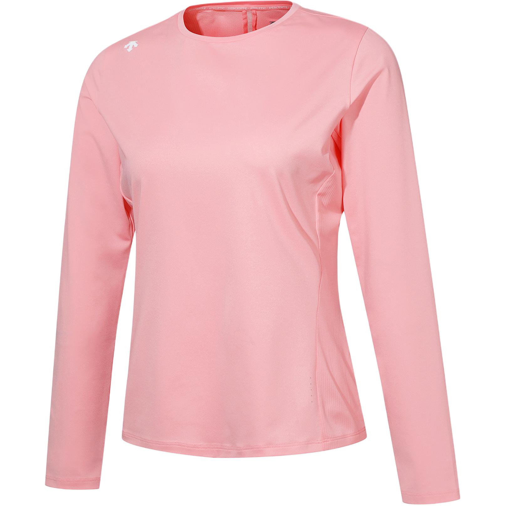 

Футболка женская с круглым вырезом DESCENTE, розовый