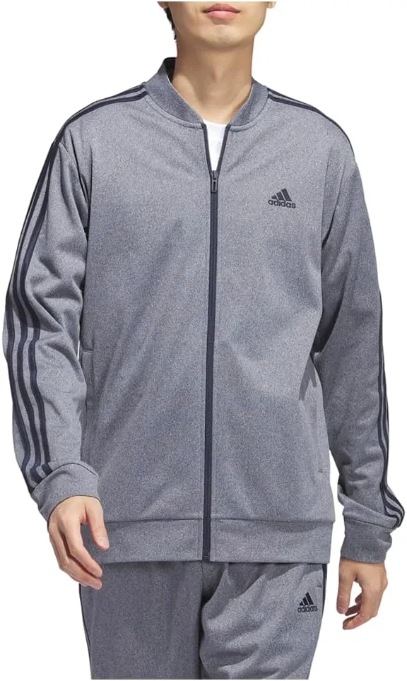 Куртка мужская трикотажная adidas, цвет Legend Ink Melange