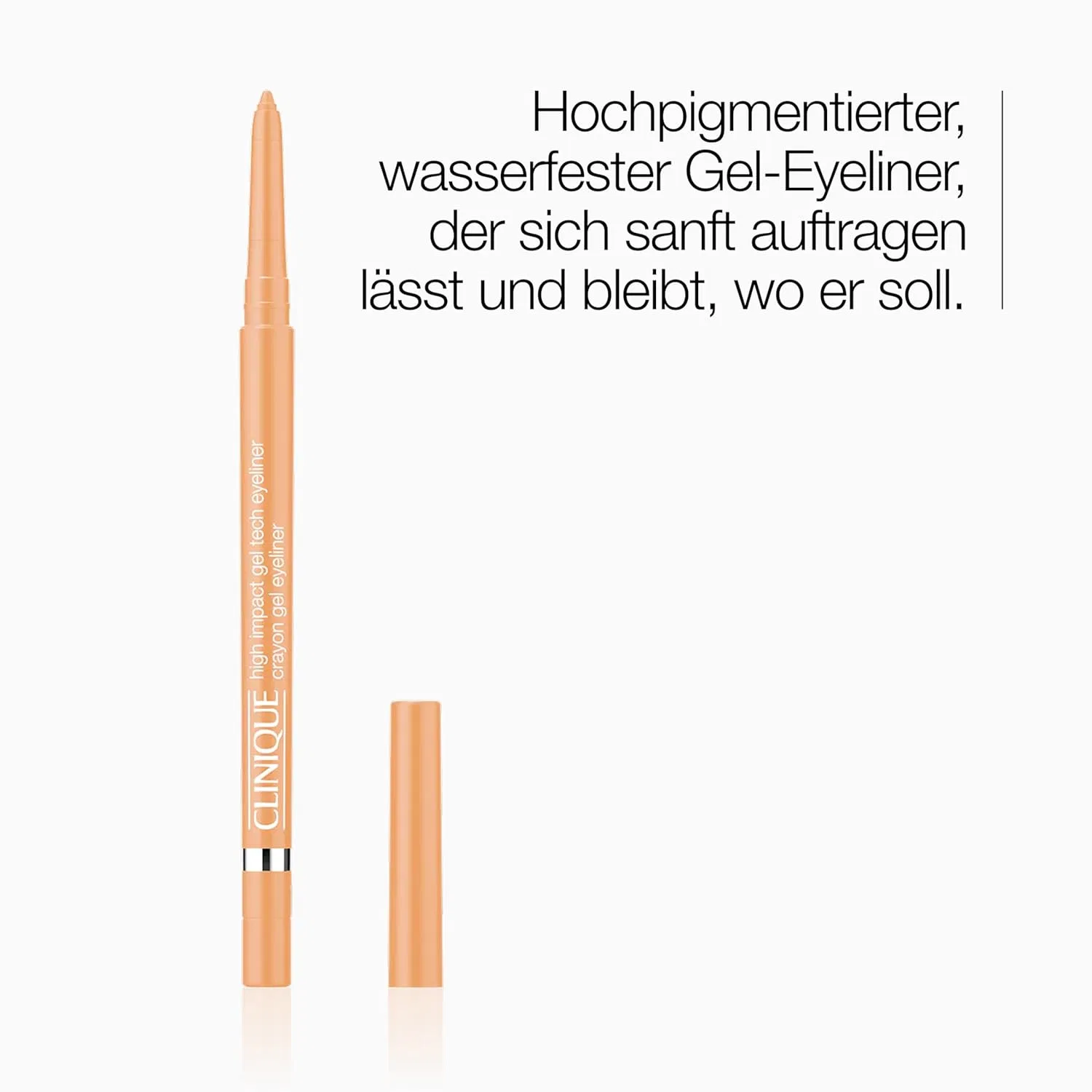 Гелевый карандаш для глаз «High Impact Gel Tech Eyeliner» от Clinique Clinique, Beaming Beige — фото 2
