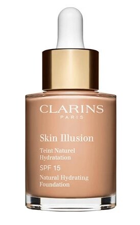 

Натуральная увлажняющая основа Skin Illusion, 109 пшеницы, Spf15, 30 мл Clarins
