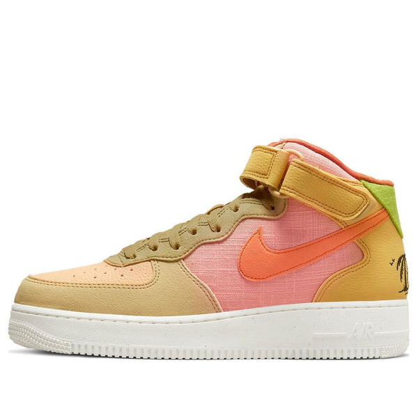 

Кроссовки air force 1 mid '07 lv8 next nature 'sun club' Nike, коричневый