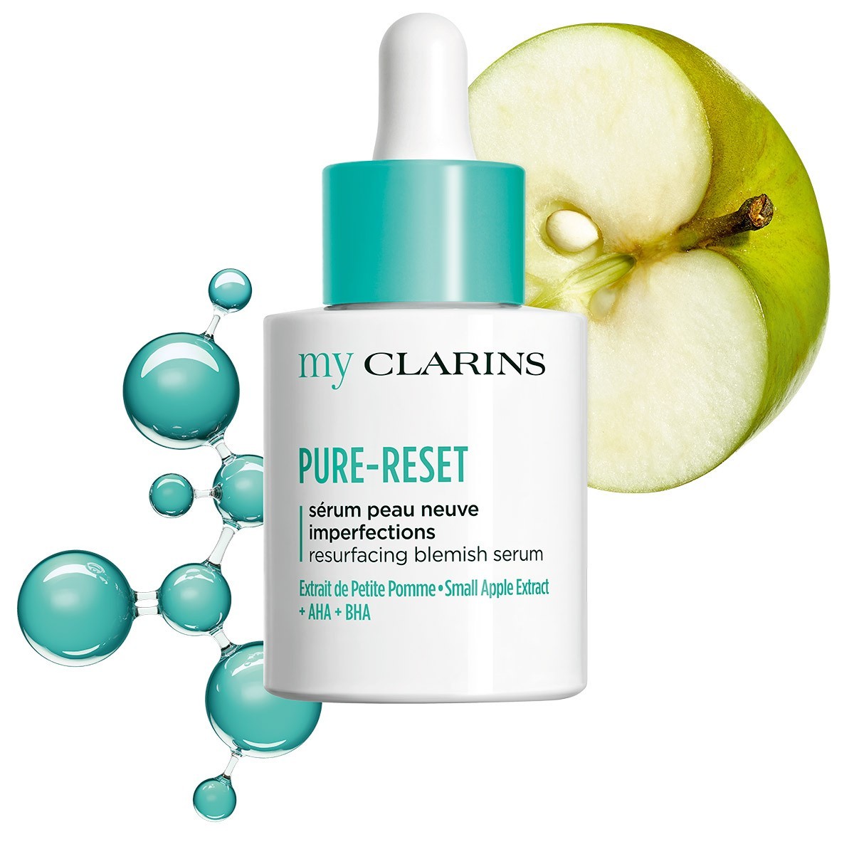 Сыворотка Clarins — Для лица my pure-reset resurfacing blemish serum , объем, 30 мл — фото 2