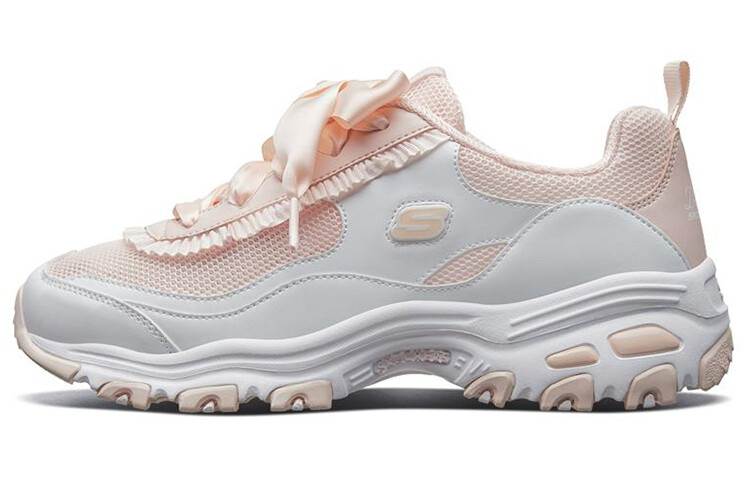 

Кроссовки женские D"Lites 1.0 Chunky с низким верхом розового/белого цвета Skechers, Розовый, Кроссовки женские D"Lites 1.0 Chunky с низким верхом розового/белого цвета Skechers