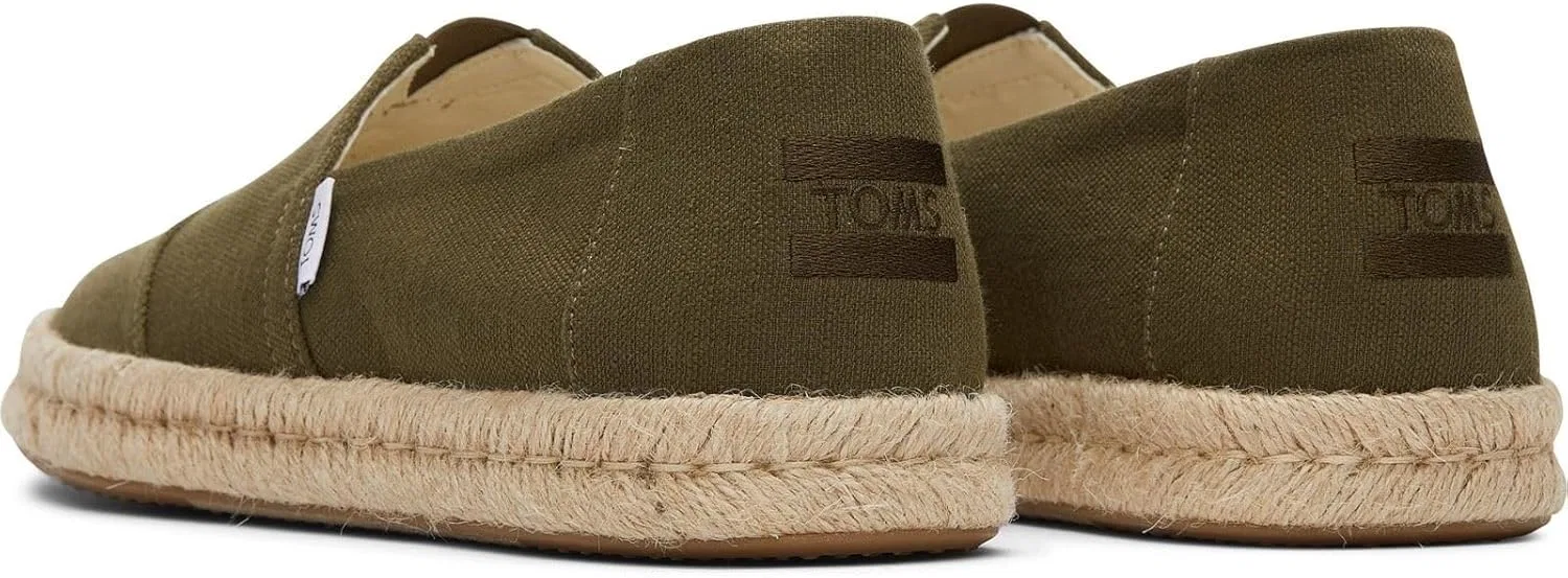 Мокасины мужские TOMS, оливковый — фото 2