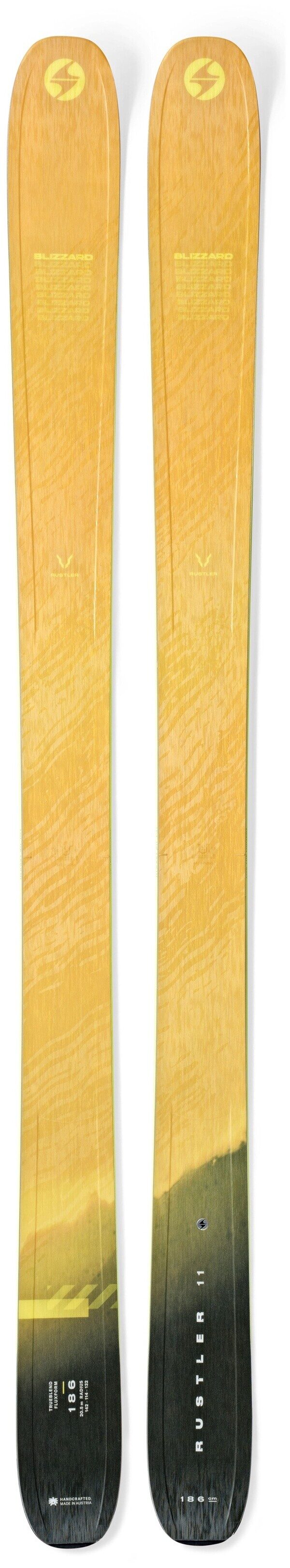 

Новые лыжи Blizzard Rustler 11 2025 года, длина 180 см