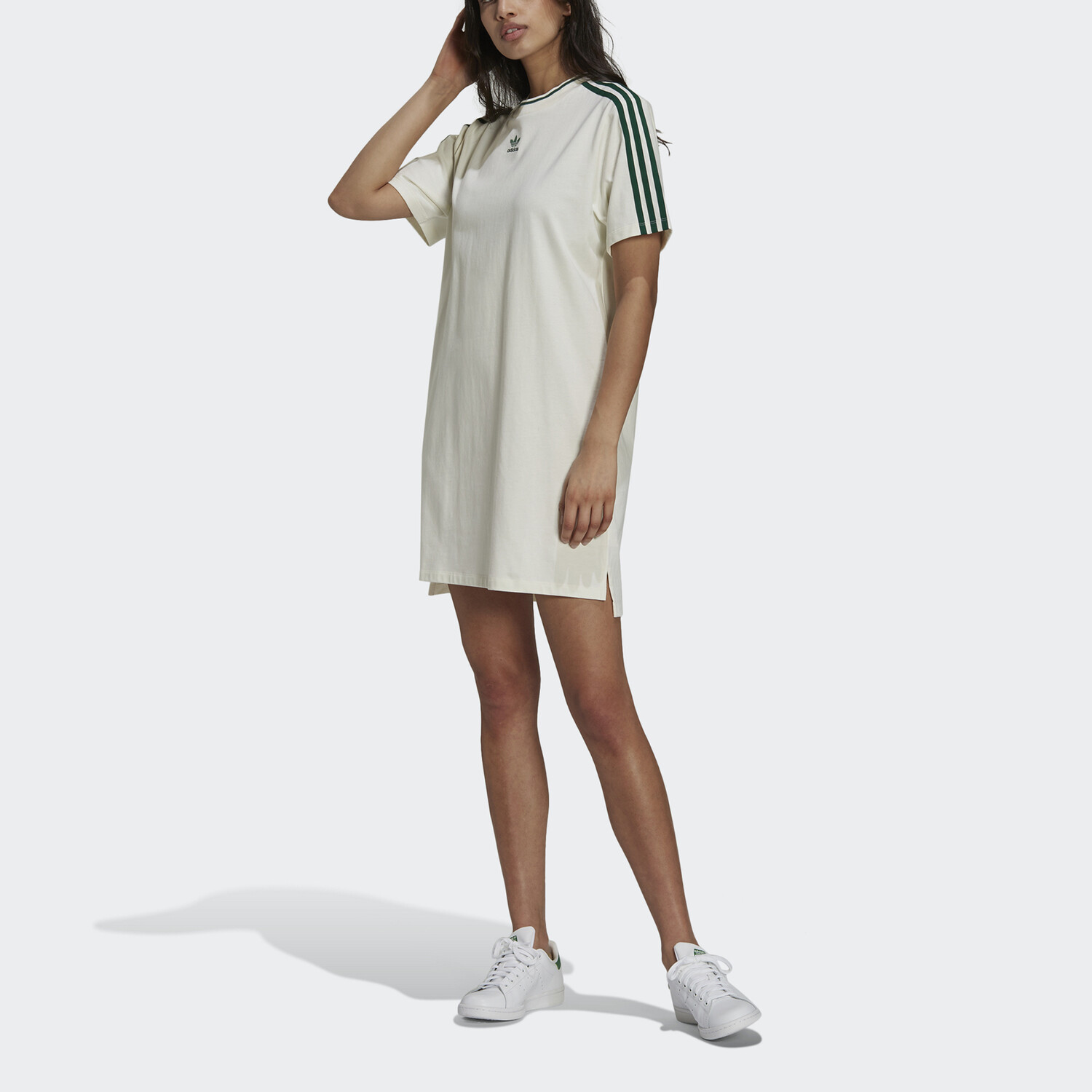 TENNIS LUXE Короткое платье с рукавами женское, цвет белый Adidas Originals — фото 4