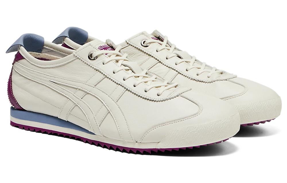 Onitsuka Tiger Асикс Мексика 66 СД Крем Небесно-Голубой Ягодный — Белый Синий Фиолетовый, цвет White Blue Purple — фото 3