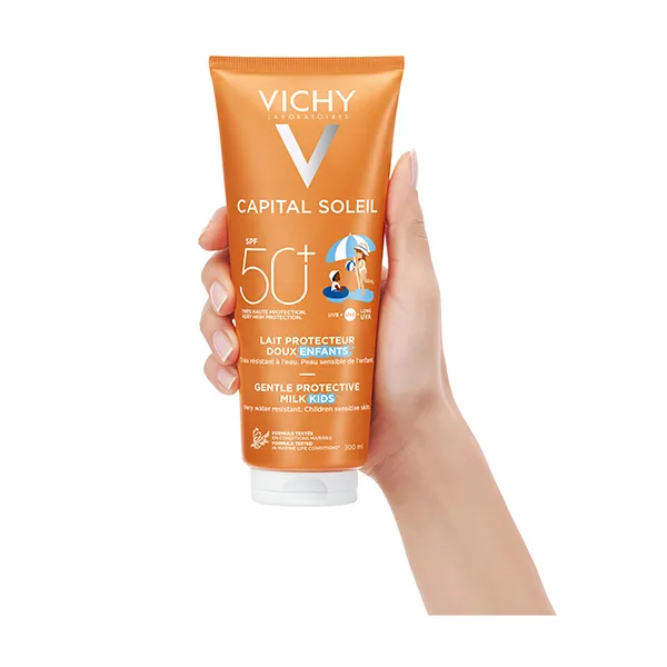 Детское солнцезащитное молочко Vichy Ideal Soleil SPF 50, 300 мл — фото 3