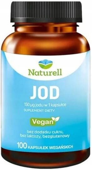

Naturell, Йод для нервной системы щитовидной железы, 100 капсул.