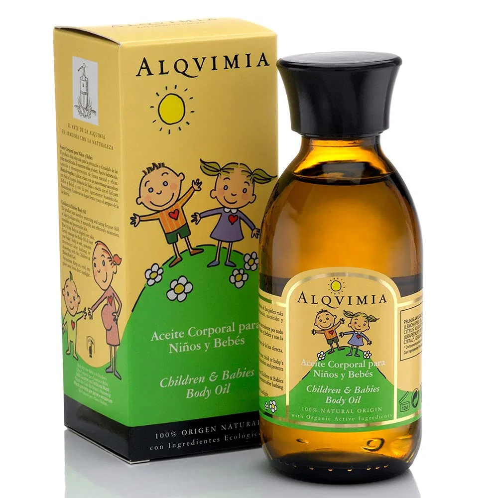 Масло для тела для младенцев и детей от ALCHEMY OIL CORP Alqvimia — фото 2