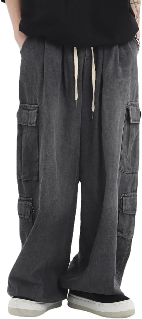 

Женские джинсы baggy и мужские карго-штаны grunge Flixxo