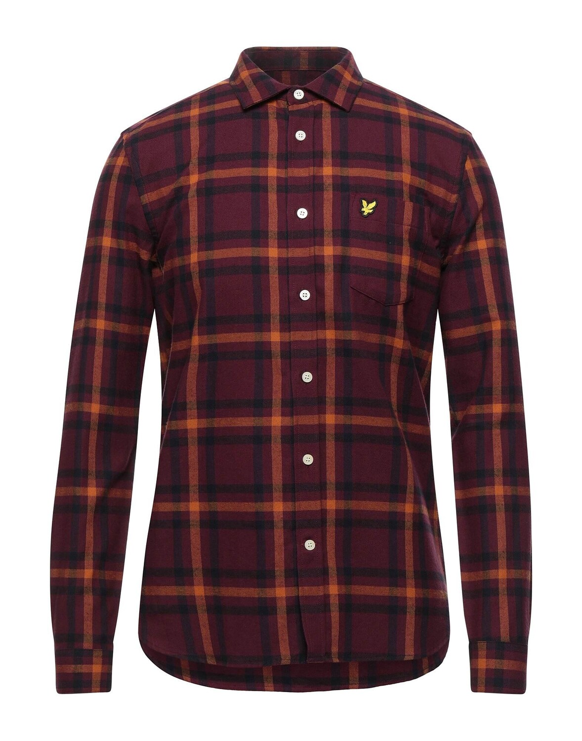 

Рубашка Lyle & Scott, бордовый