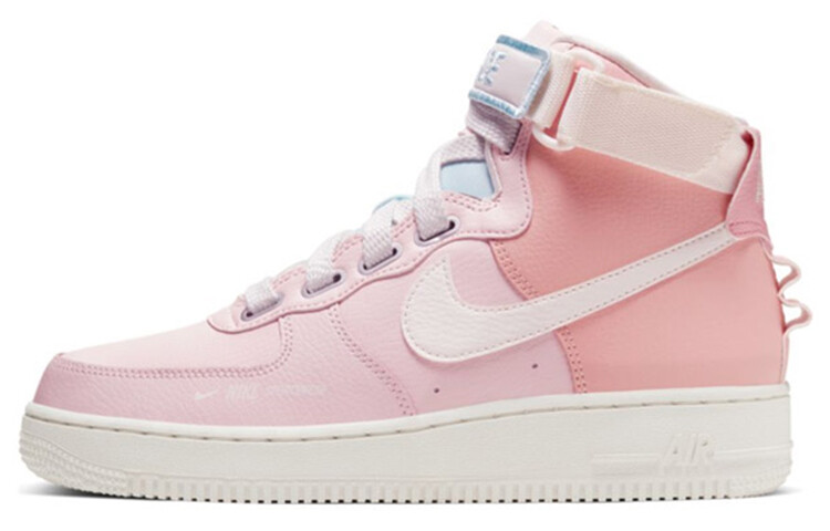Кроссовки Nike Air Force 1 High Utility “Force Is Female” Echo Pink Sail Women's, женские