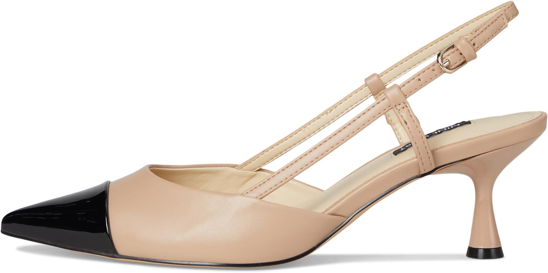 Туфли Nine West Rizzy, цвет Light Natural/Black Multi — фото 4