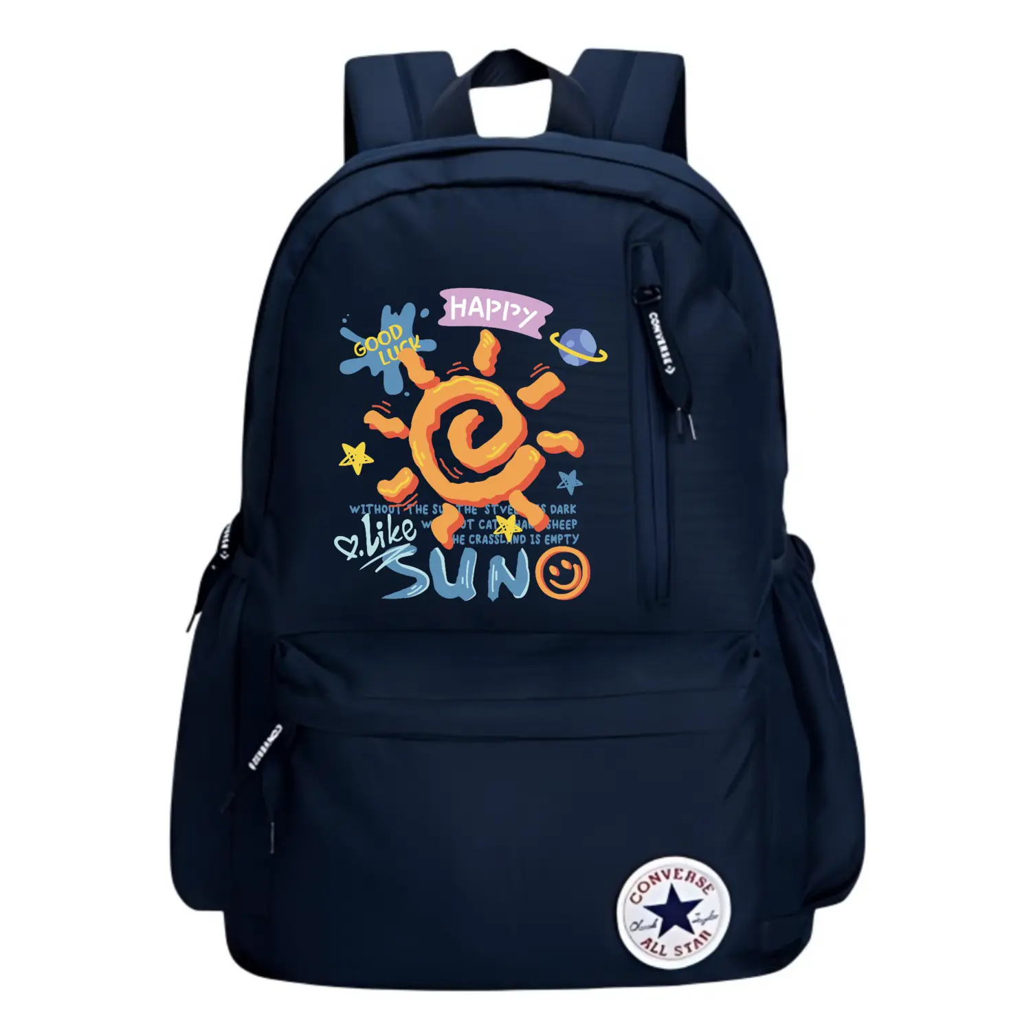 

Converse Полиэстеровый рюкзак обычный унисекс темно-синий, Sun
