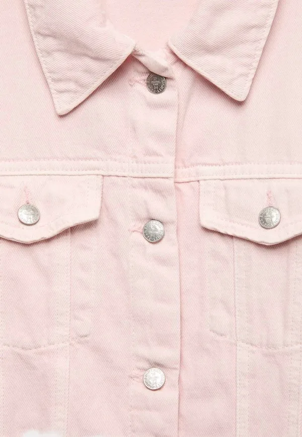 Джинсовая куртка (616 лет) Marks & Spencer, Light Pink — фото 2