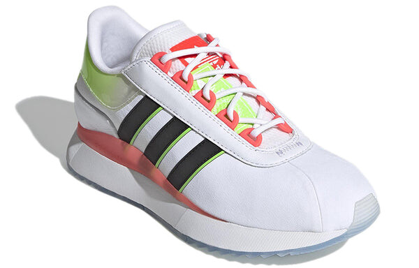 Кроссовки (WMNS) adidas originals Sl Andridge 'White Black Green', белый — фото 3