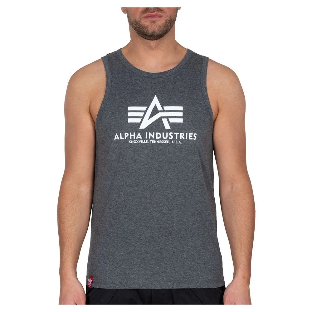 

Футболка без рукавов Alpha Industries Basic, серый