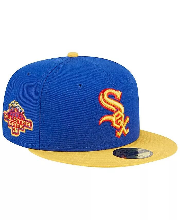 

Мужская приталенная шляпа Royal, желтая Chicago White Sox Empire 59FIFTY New Era