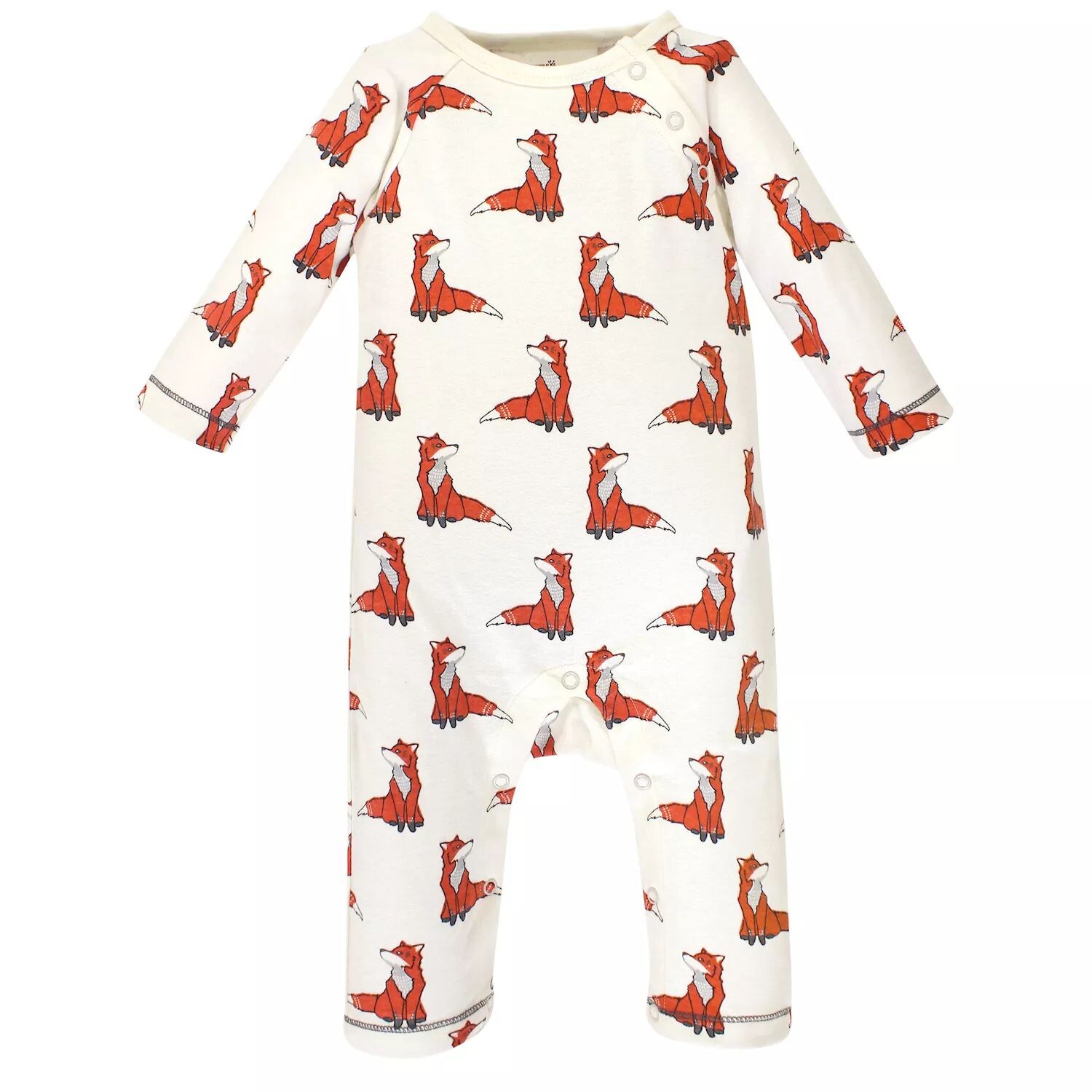 Комбинезон из органического хлопка Touched by Nature, 3 шт., Boho Fox Touched by Nature, белый — фото 2