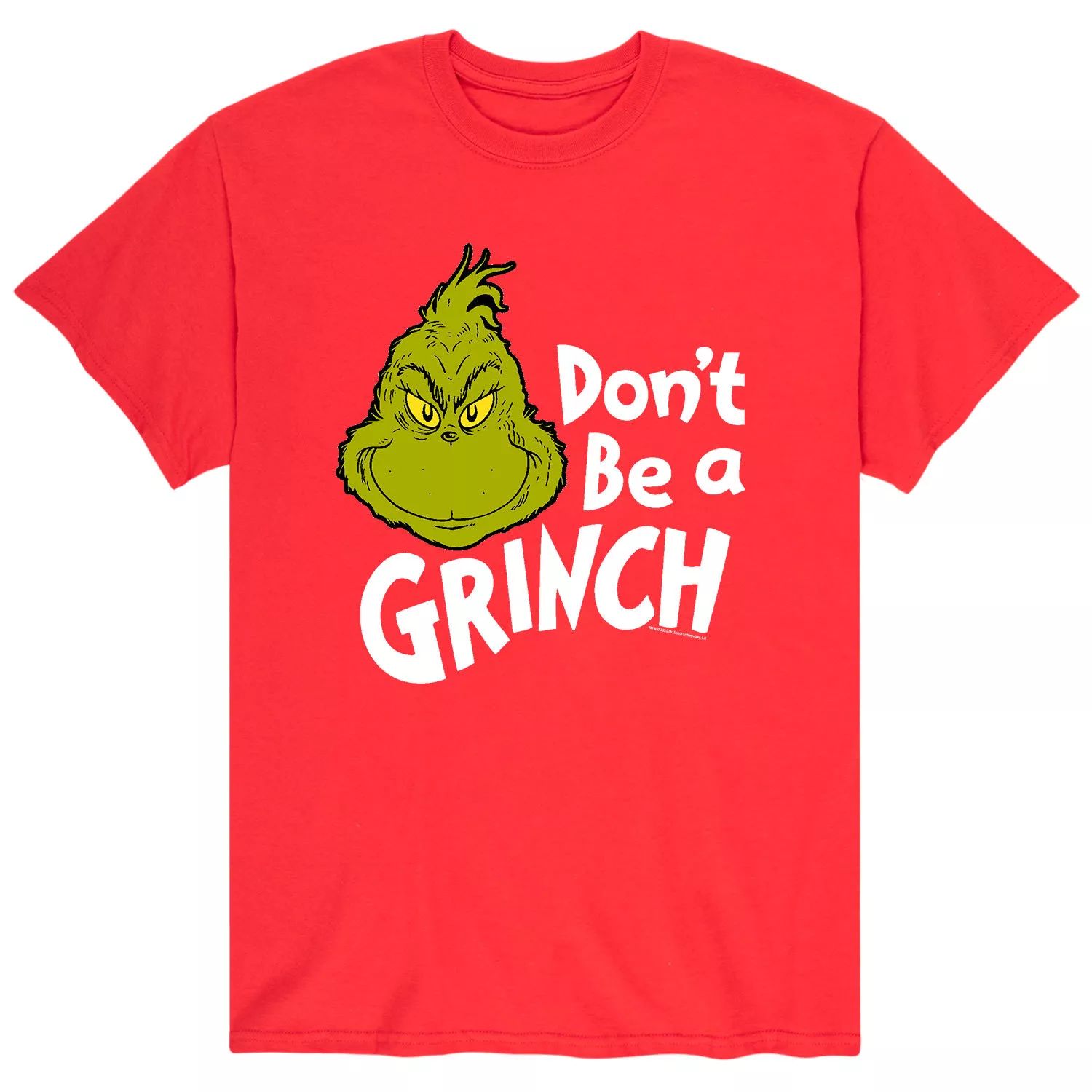 

Мужская футболка Dr. Seuss The Grinch Dont Be Tee Licensed Character