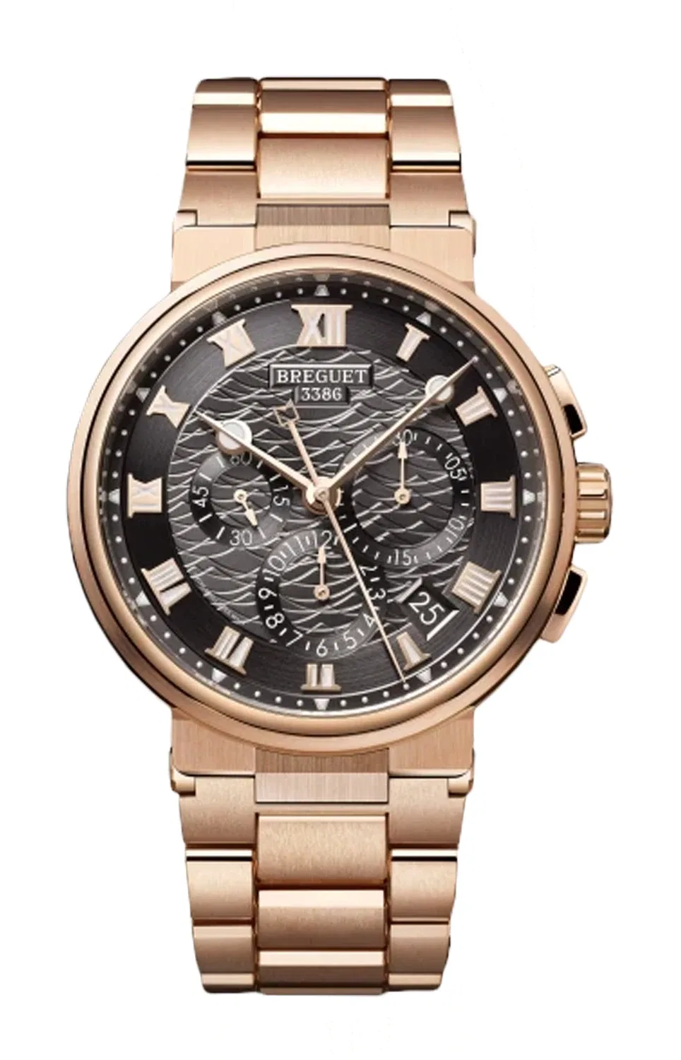 МАРИНА ХРОНОГРАФ 5527 - 5527BR/G3/RW0 BREGUET, золотой